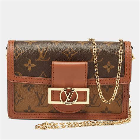 louis vuitton dauphine wallet on chain|Louis Vuitton chain shoulder bag.